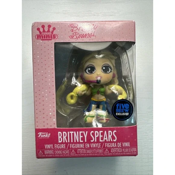 Funko Minis Britney Spears I'm A Slave For U Rare New Exclusive metallic Chase - Picture 1 of 2